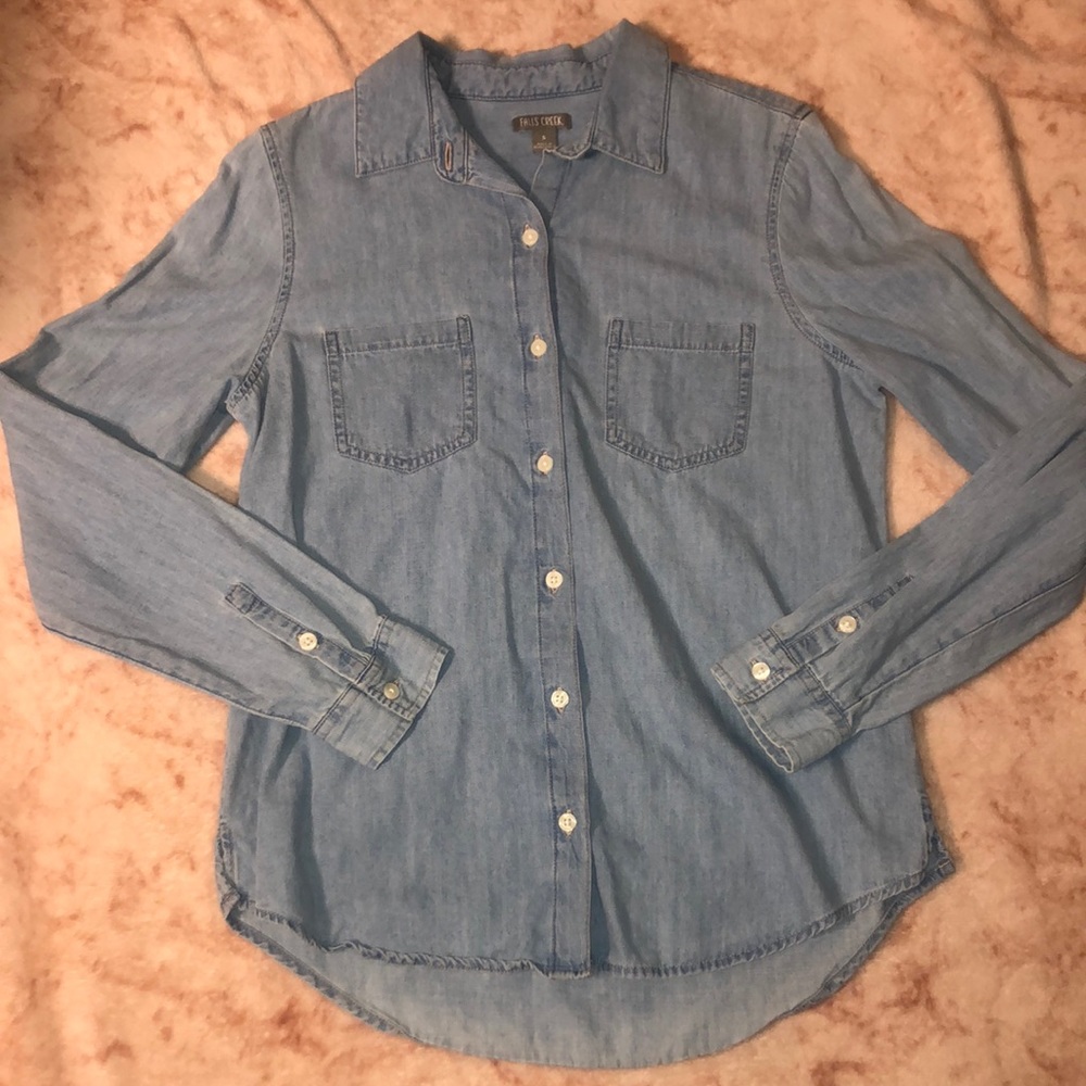 Falls Creek Denim Button Up